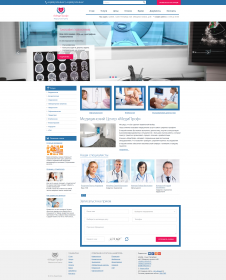 Корпоративный сайт "МедиПроф"